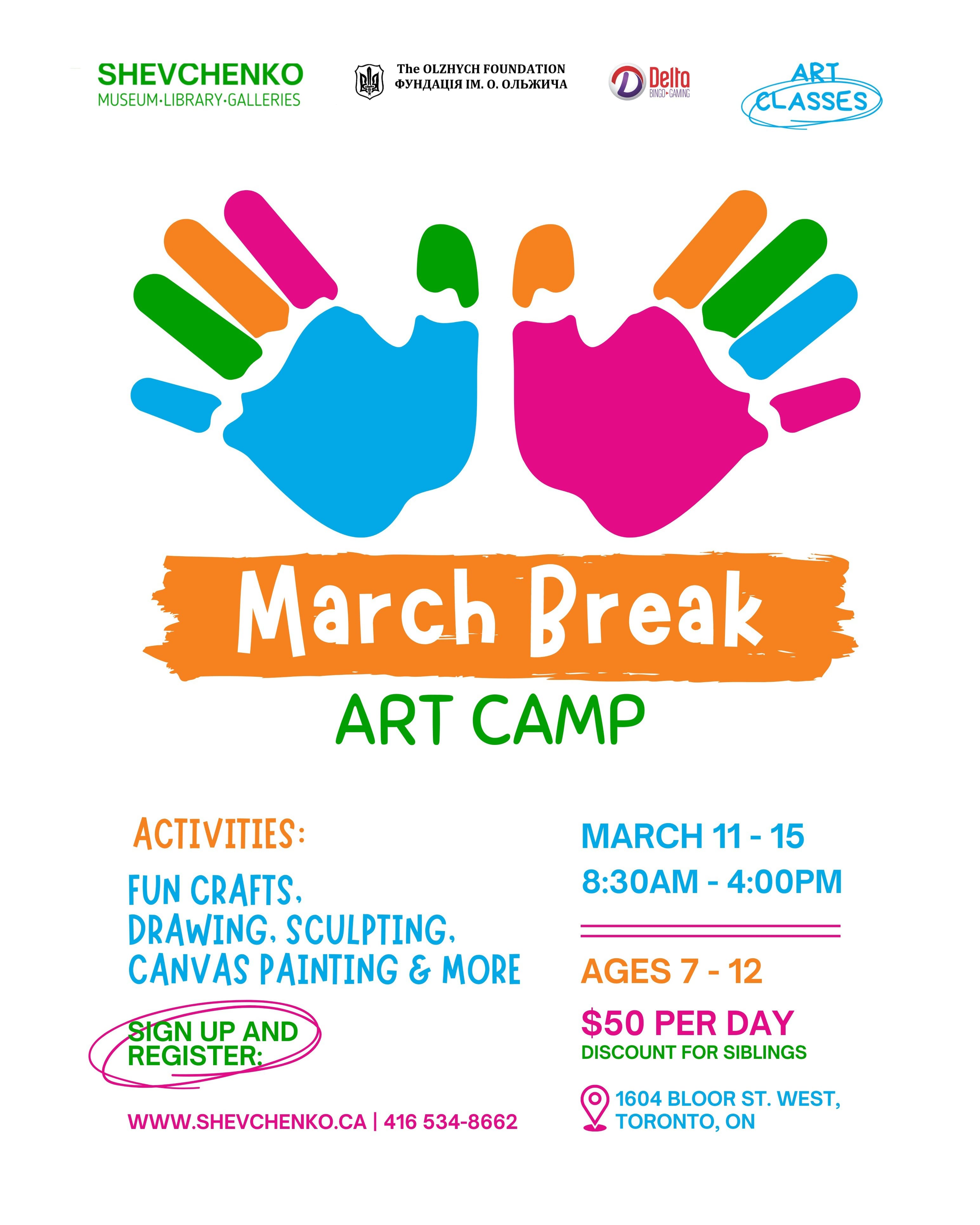 March Break Art Camp